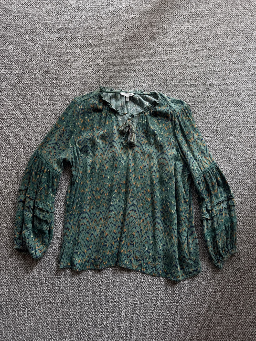 Liverpool Los Angeles Bohemian Blouse L